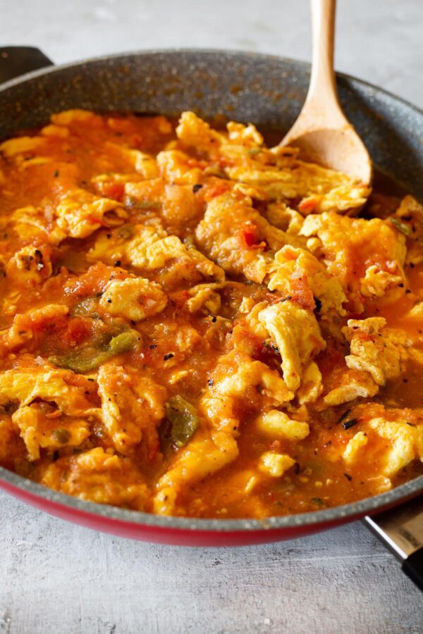 Receta de Huevos al albañil