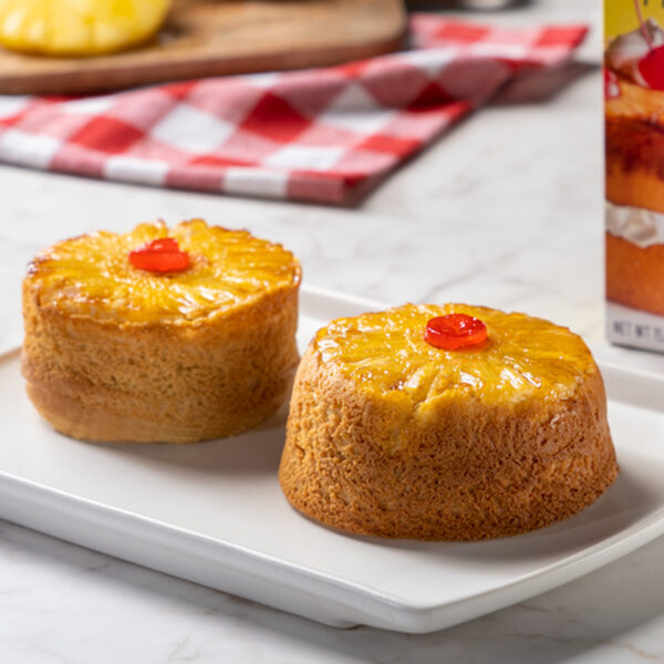 Receta de Mini Volteado de piña