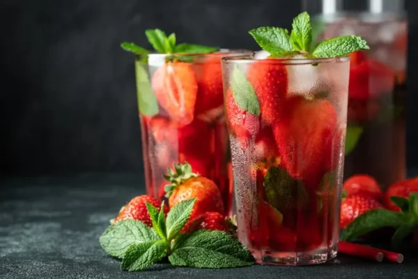Receta de Mojito de fresa