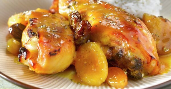 Receta de POLLO A LA MANDARINA