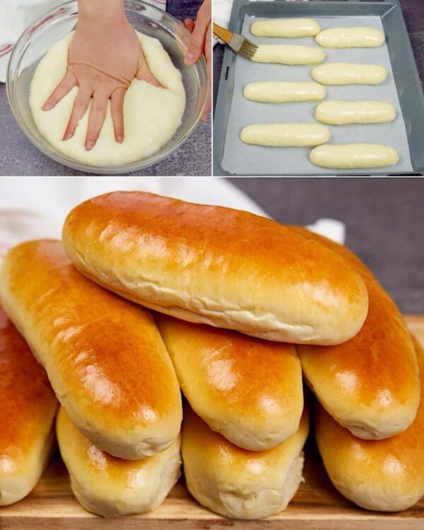 Receta de Pan de hot dog