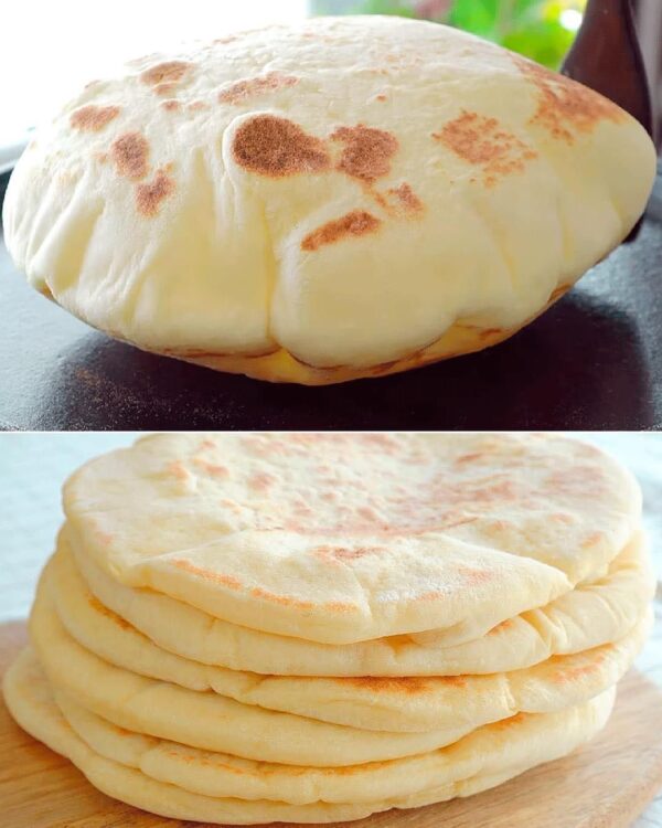 Receta de Pan de pita