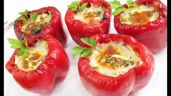 Receta de Pimiento relleno de carne molida