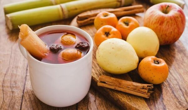 Receta de Ponche de frutas