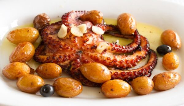 Receta de Pulpo al horno