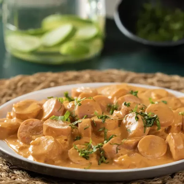 Receta de Salchichas enchipotladas