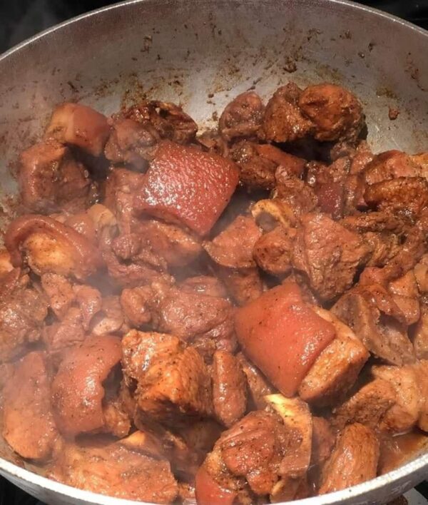 Receta de carne cerdo guisada