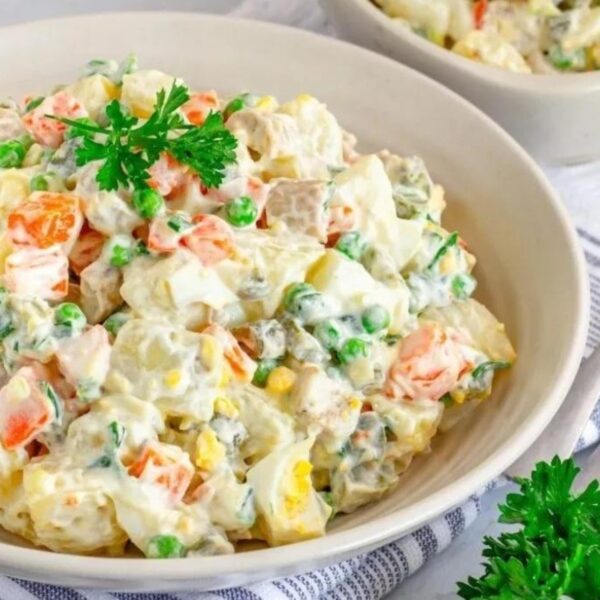 Receta de ensalada rusa