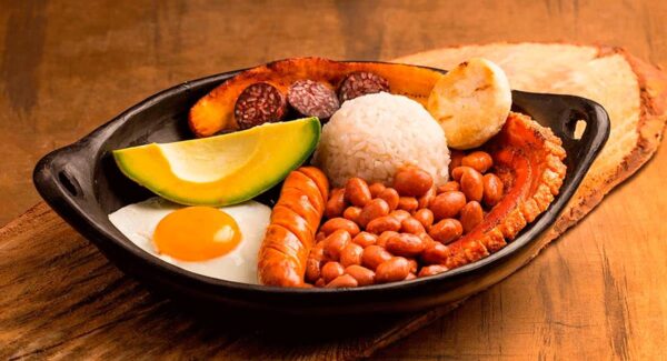 Receta de la bandeja paisa