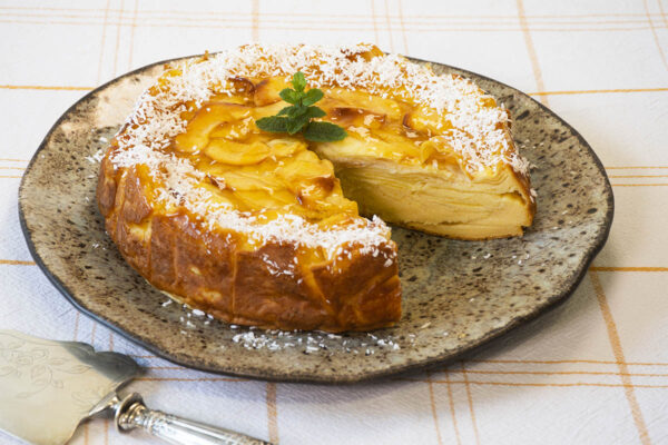 Receta de milhojas de manzana