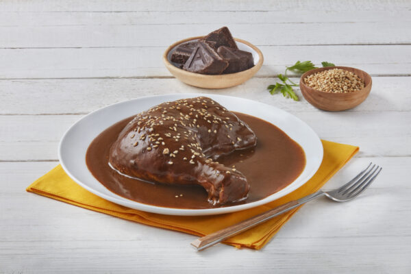 Receta de mole con pollo