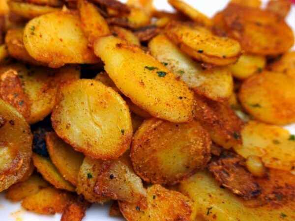 Receta de papas al ajillo