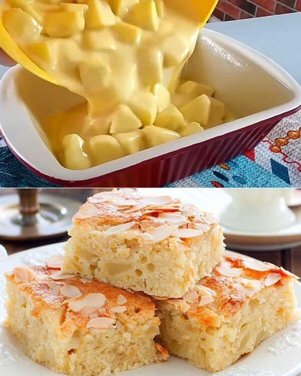 Receta de pastel de manzana y canela