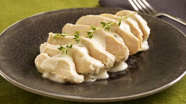 Receta de pechuga a la crema