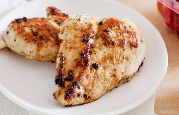 Receta de pechuga a la plancha