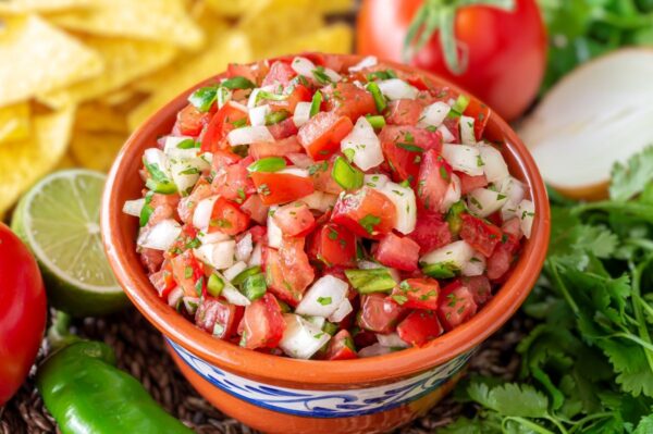 Receta de pico de gallo