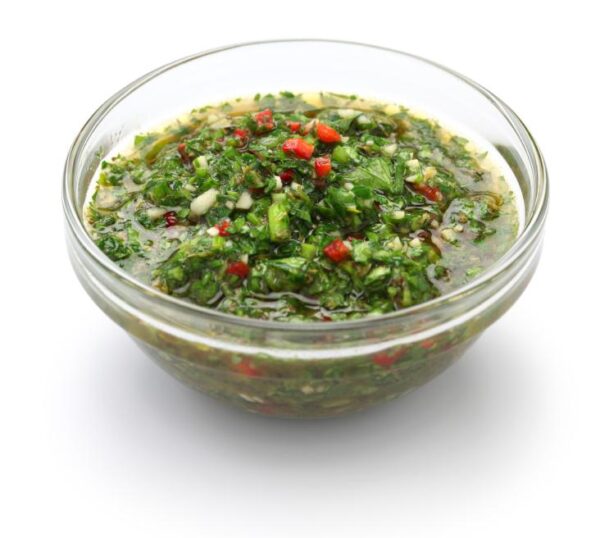 Receta de salsa chimichurri