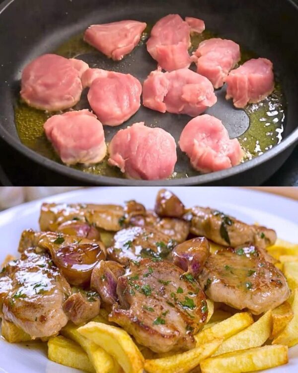 Receta de solomillo de cerdo al ajillo