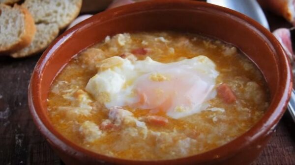 Receta de sopa de ajo