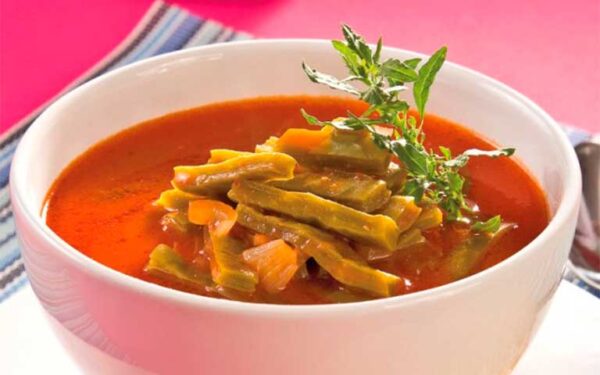 Receta de sopa de nopales