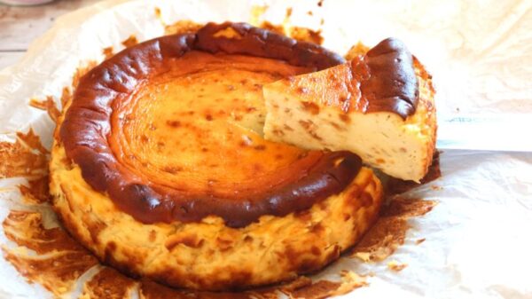 Receta de tarta de queso y turrón