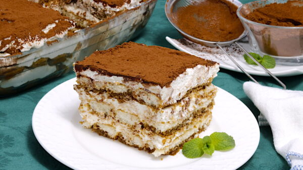 Receta de tiramisú sin lactosa ni huevo