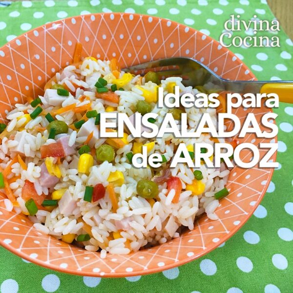 Recetas de Ensaladas de arroz