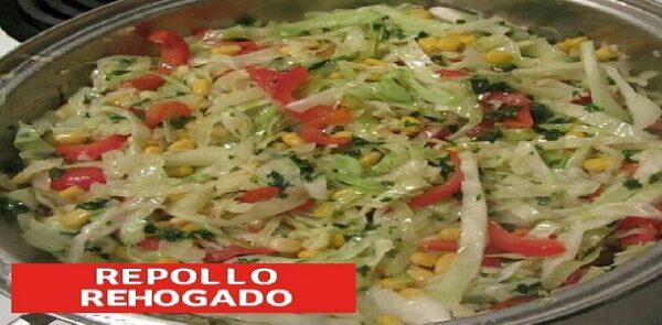 Repollo Rehogado Especial ” Si te gusta dinos HOLA y dale a Me Gusta MIREN …