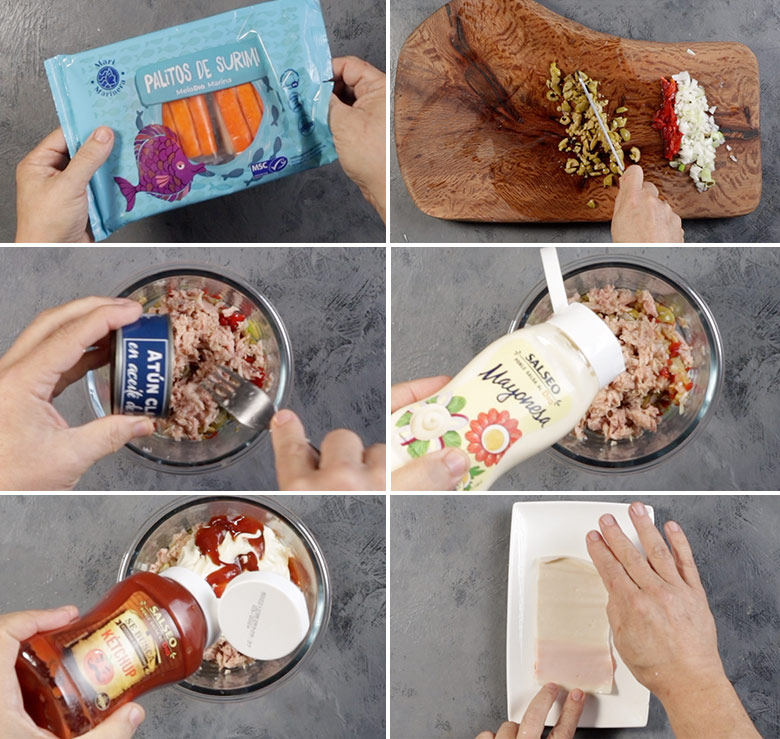 rollitos de surimi rellenos paso paso rollitos de surimi rellenos paso paso