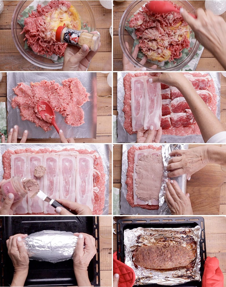 rollo de carne picada relleno paso paso rollo de carne picada relleno paso paso