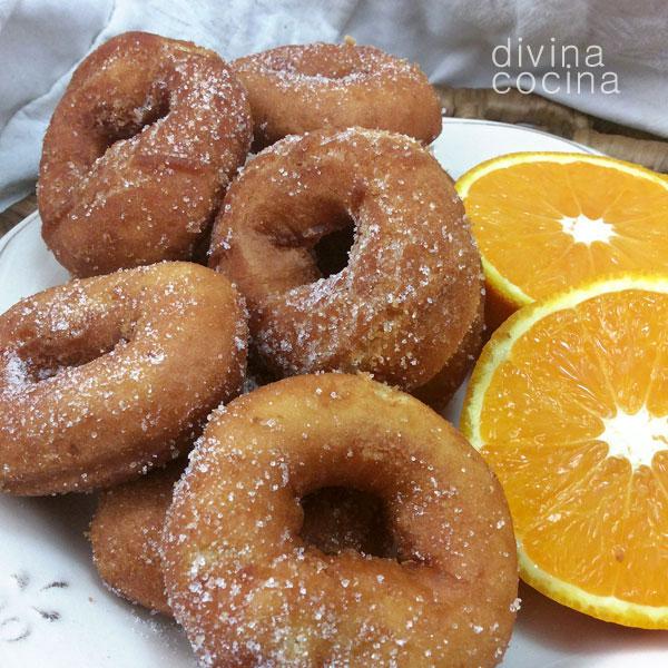 Rosquillas de naranja