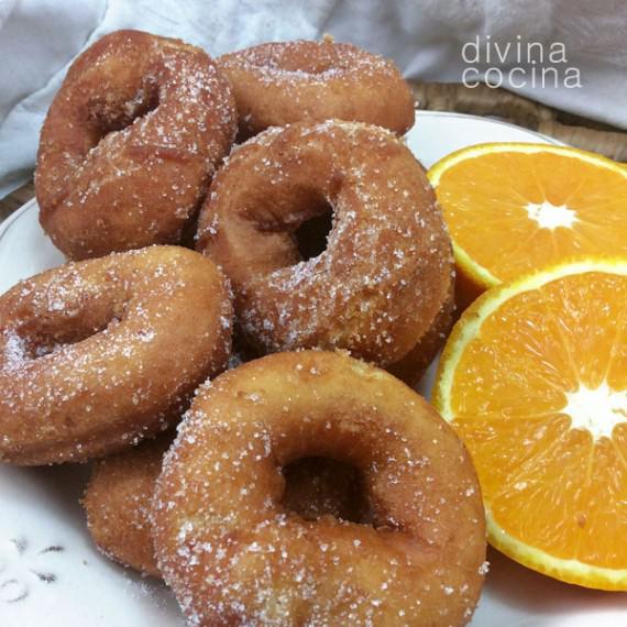 Rosquillas de naranja Rosquillas de naranja