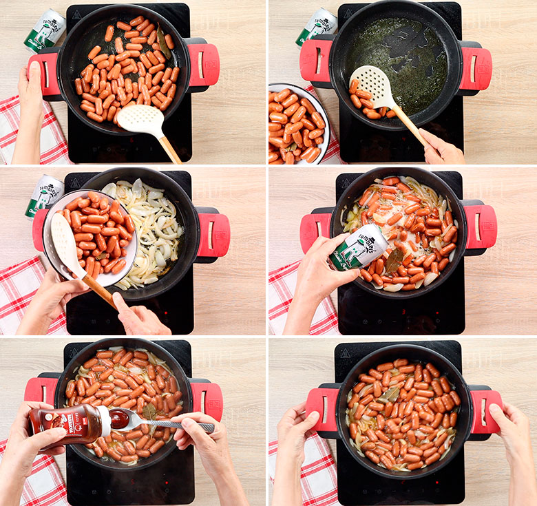 salchichas encebolladas paso paso salchichas encebolladas paso paso