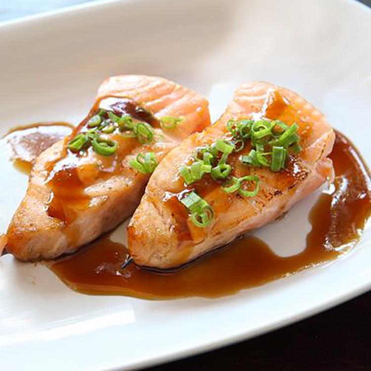 Salmon teriyaki facil Salmon teriyaki facil