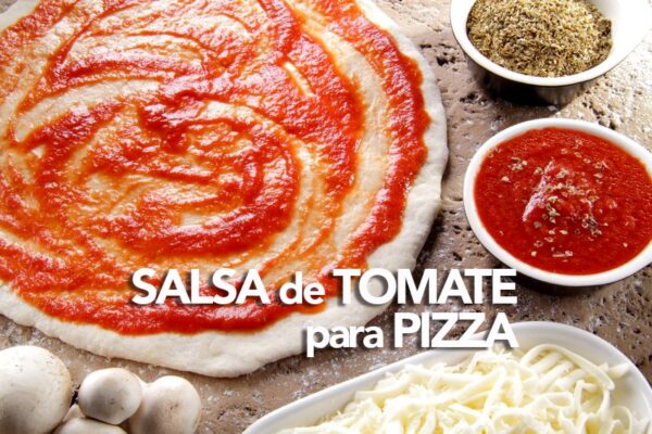 Salsa de tomate para pizza y otros platos