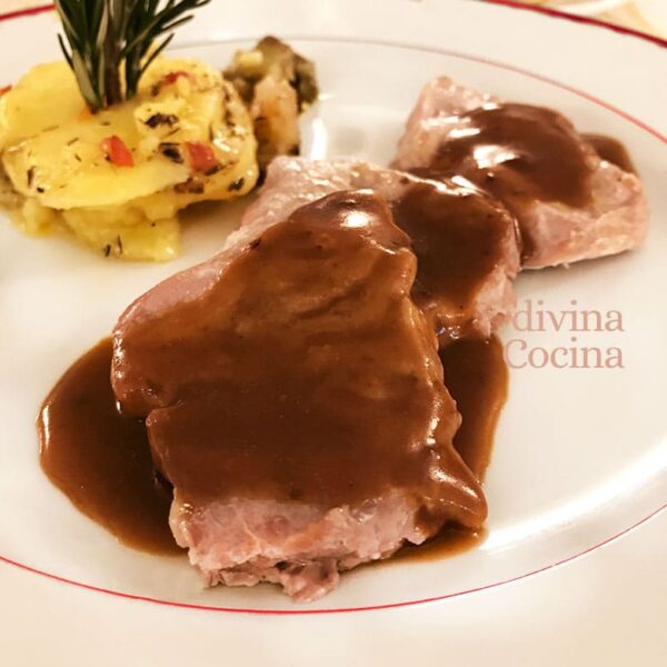 Salsa española fácil para carnes y verduras