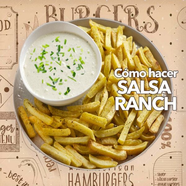 Salsa ranch o ranchera americana