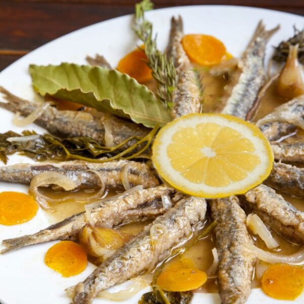 Sardinas en escabeche