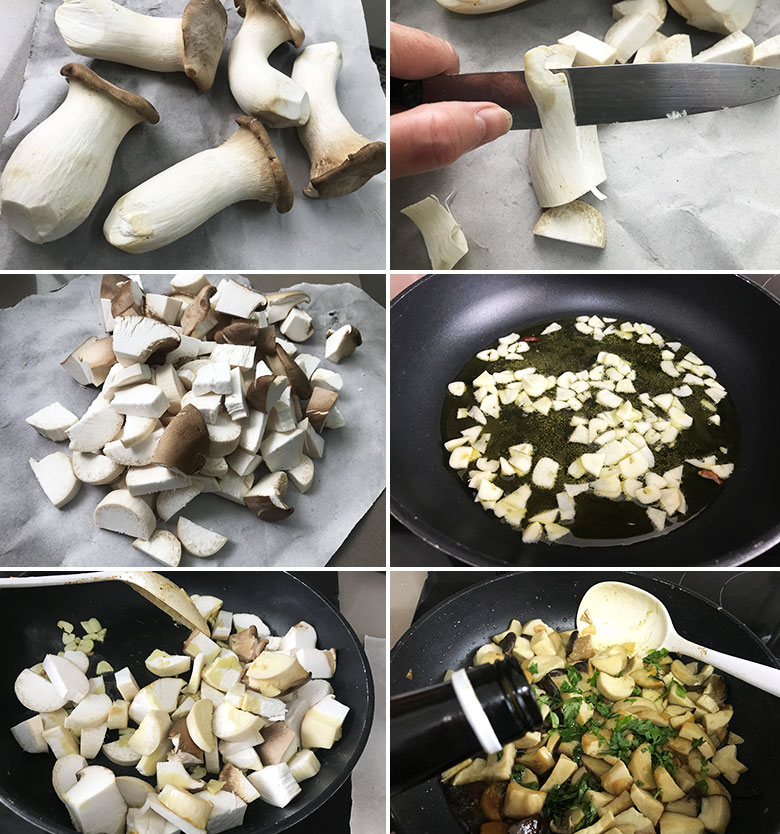 setas al ajillo paso a paso setas al ajillo paso a paso