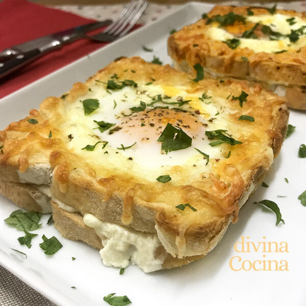 Sándwich mixto con huevo