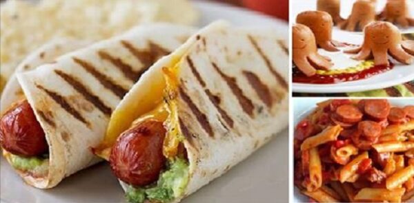 Solo tienes Salchichas en la casa? Mira estas 10 Ideas para Cocinarlas, Si te gusta dinos HOLA y dale a Me Gusta MIREN …