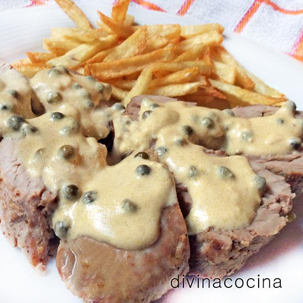 receta de solomillo a la pimienta verde receta de solomillo a la pimienta verde