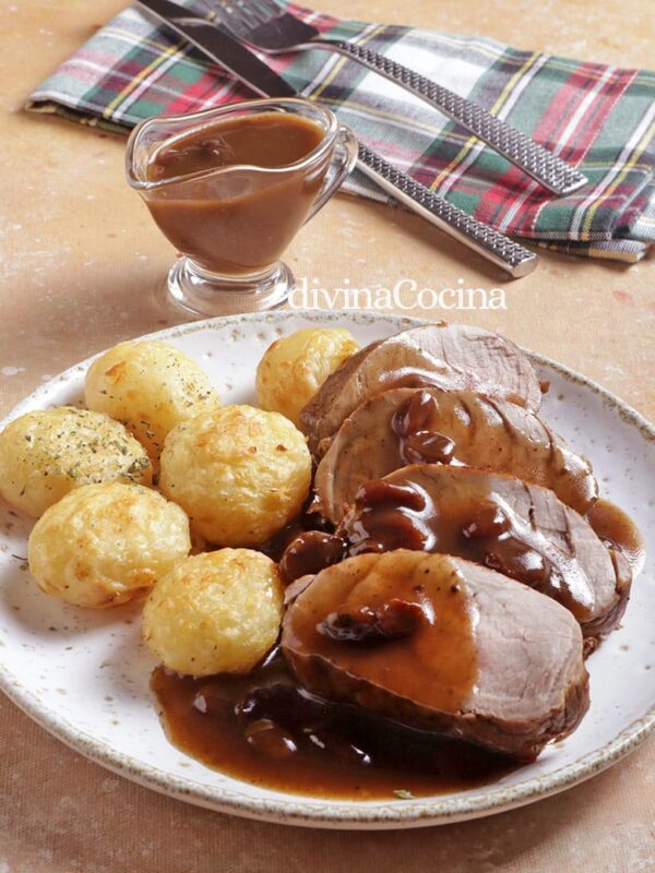 Solomillo de cerdo al Pedro Ximenez