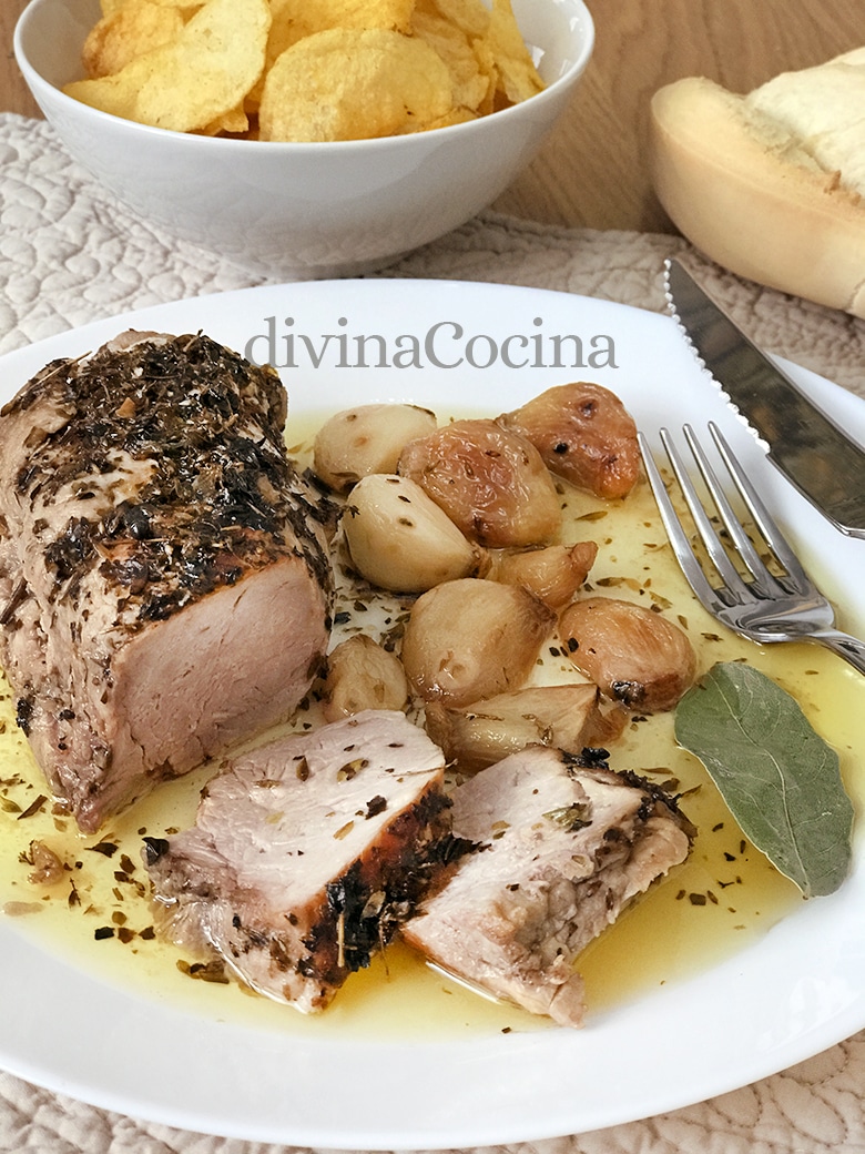 solomillo al oregano solomillo de cerdo al orégano