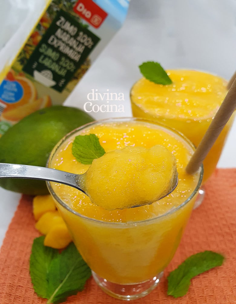 sorbete de mango sorbete de mango