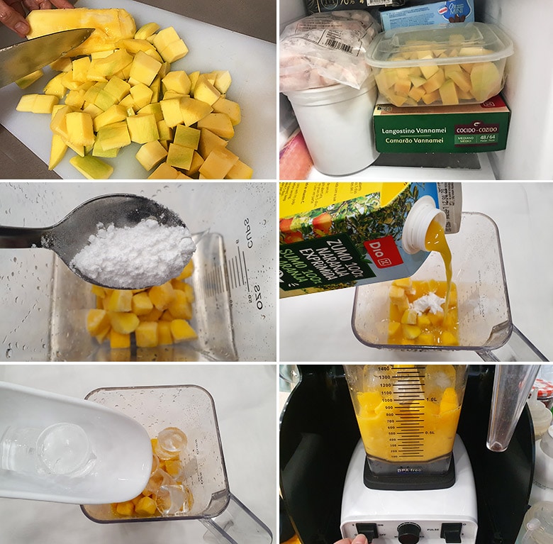 sorbete de mango paso a paso sorbete de mango paso a paso