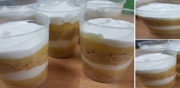 Súper ricos Vasitos de LEMON PIE, Si te gusta dinos HOLA y dale a Me Gusta MIREN…