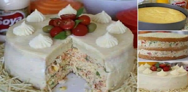 TORTA SALADA DE FIESTA