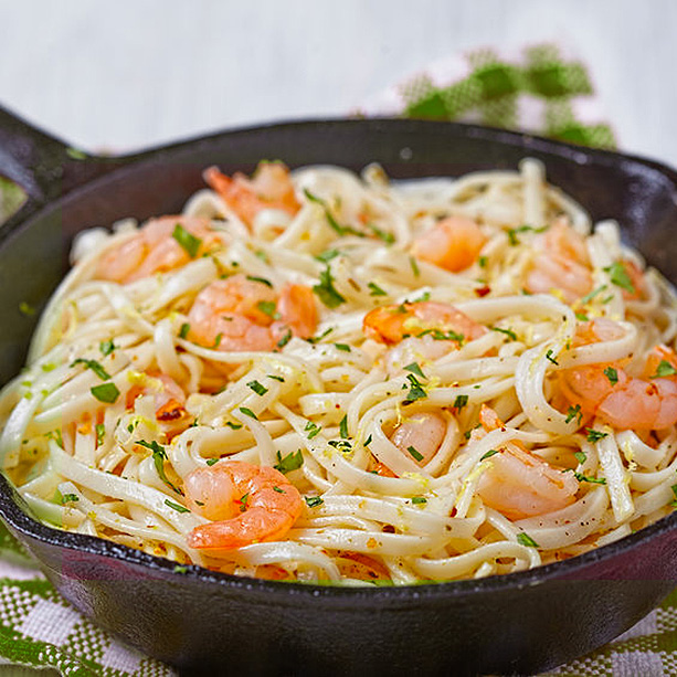 tallarines con ambas al ajillo tallarines con ambas al ajillo