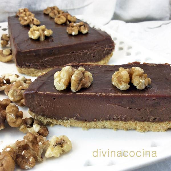 Tarta de Nutella sin horno